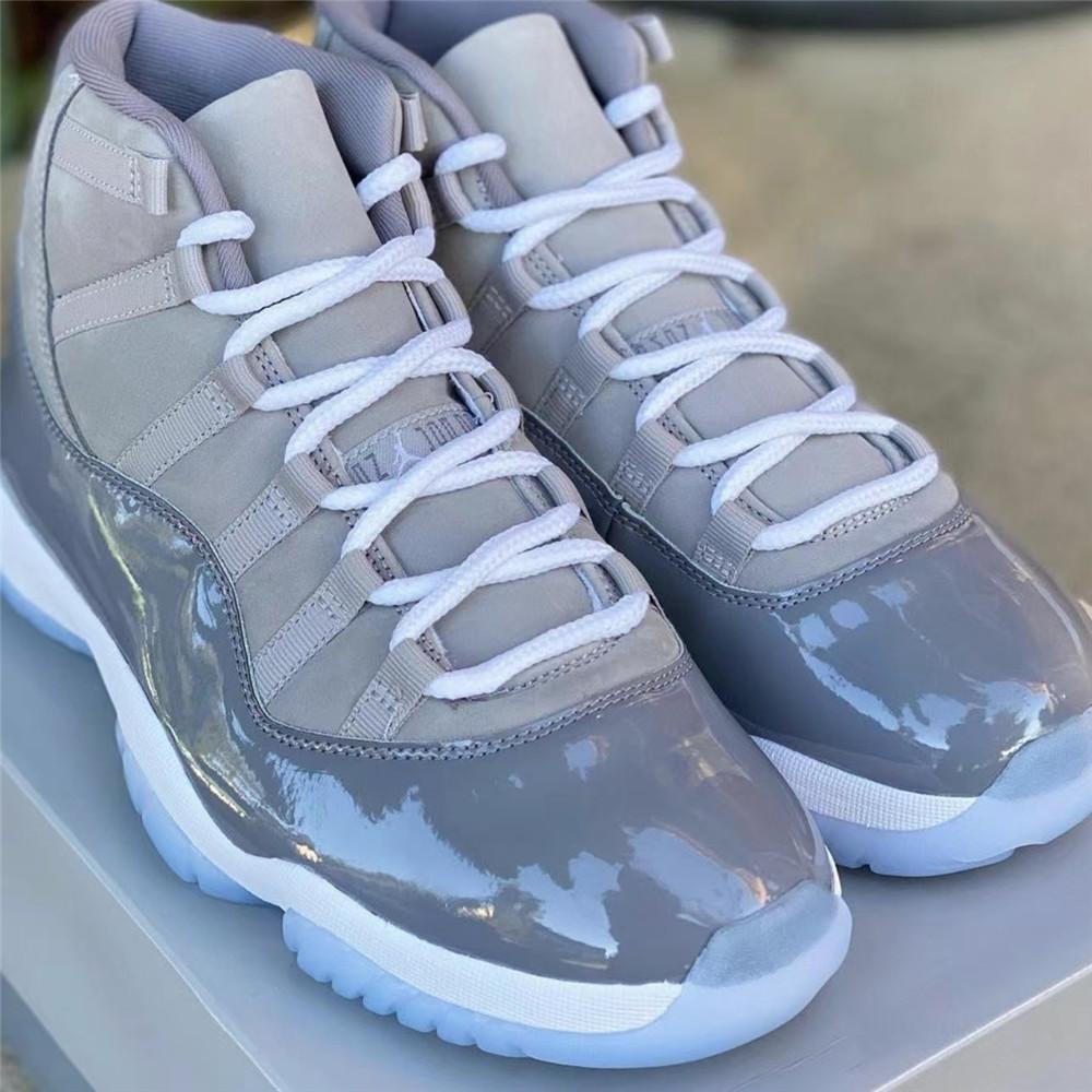 PK GOD Air Jordan 11 cool grey retail materials ready to ship